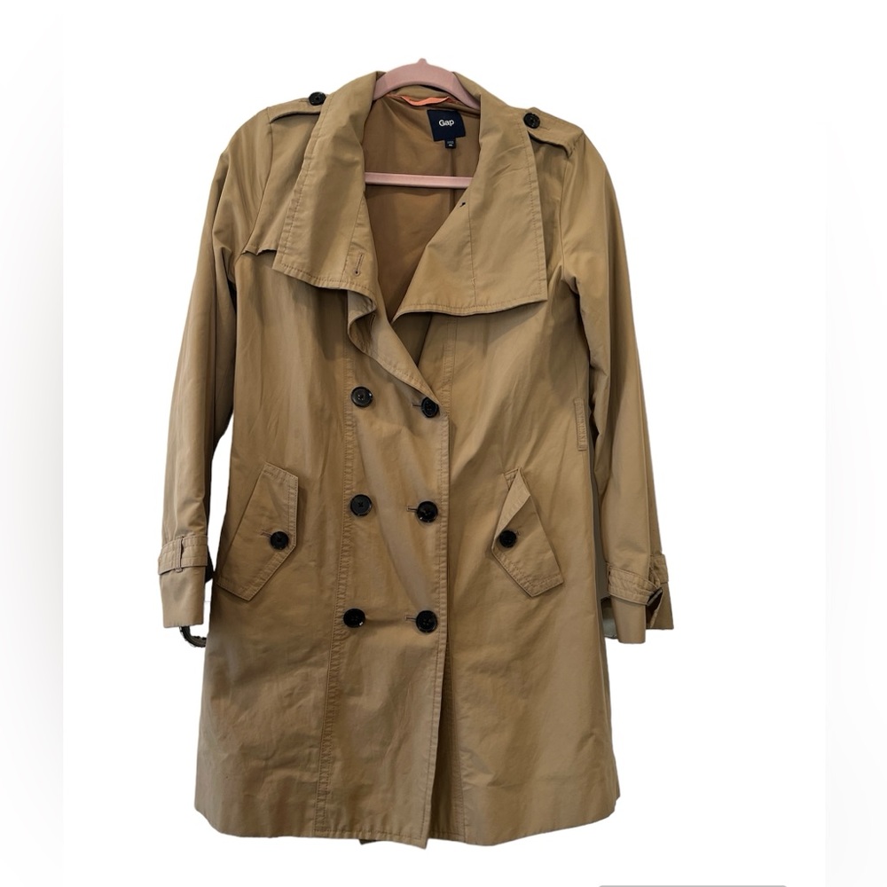 Casual Gap Khaki Trench Coat